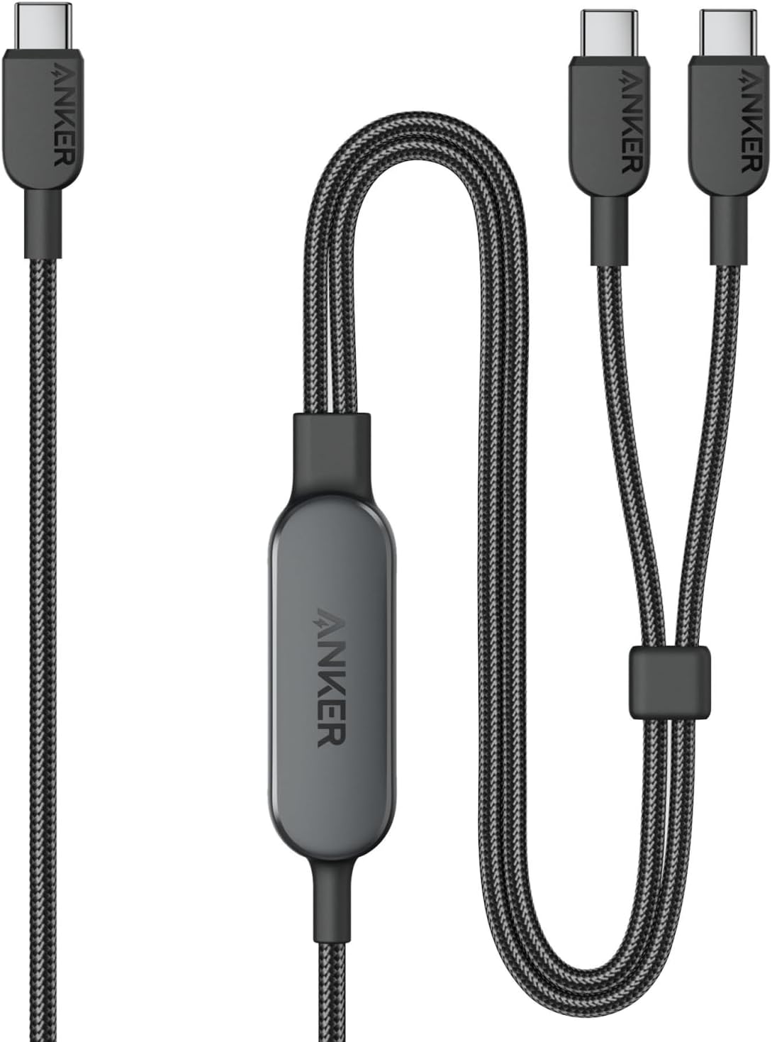 USB Type-C二合一140W充電線