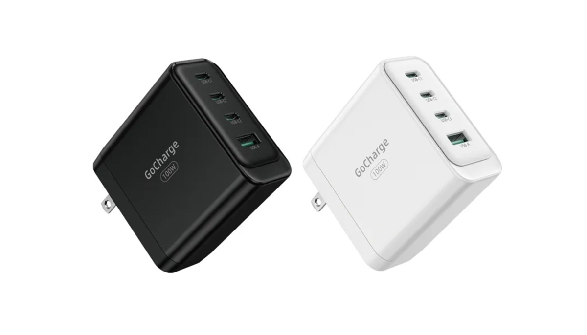100W 四孔 PD快充GaN氮化鎵充電器
